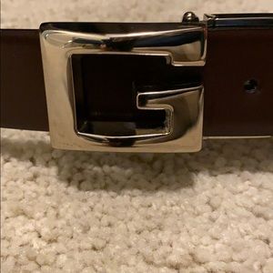 Gucci Reversible Square G Leather Belt